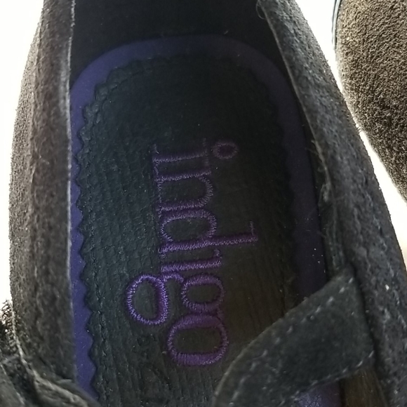 INDIGO black leather women's shoes - Picture 4 of 6